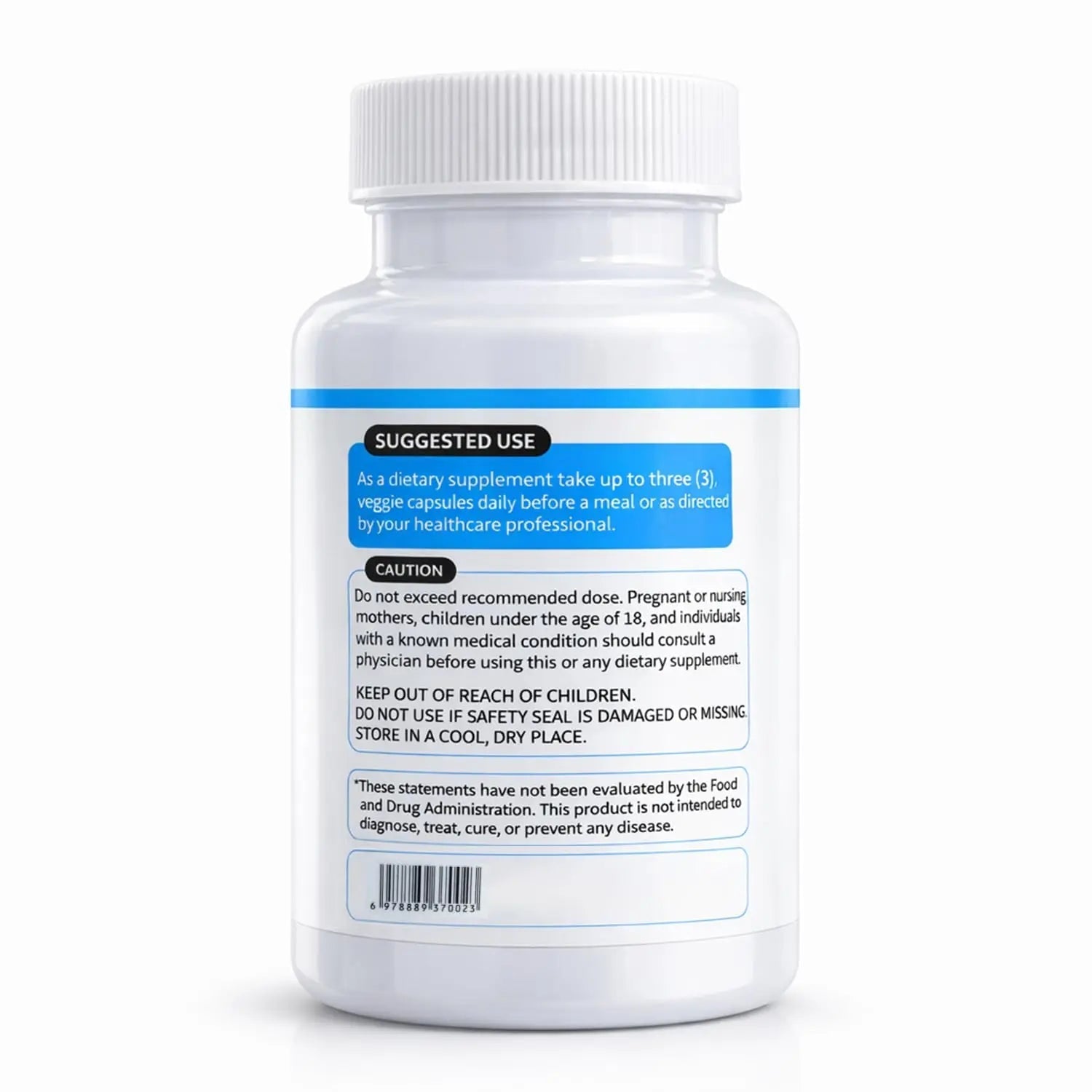Magnesium Complex for Women & Men 1000mg — 7-in-1 Magnesium (Glycinate, Citrate & Malate) for Sleep Support, Stress Relief, Muscle Recovery — Vegan, 60 Capsules - TrustMedUSA