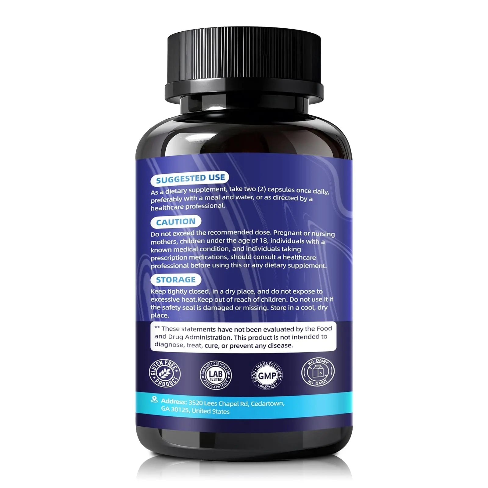 Magnesium Complex for Women Men 1350mg 15 in 1 Pure Magnesium Supplement, with High Absorption Chelated Magnesium Glycinate Citrate Malate & More for Muscle, Heart, Sleep & Bone Support, Vegan 60 Days - TrustMedUSA