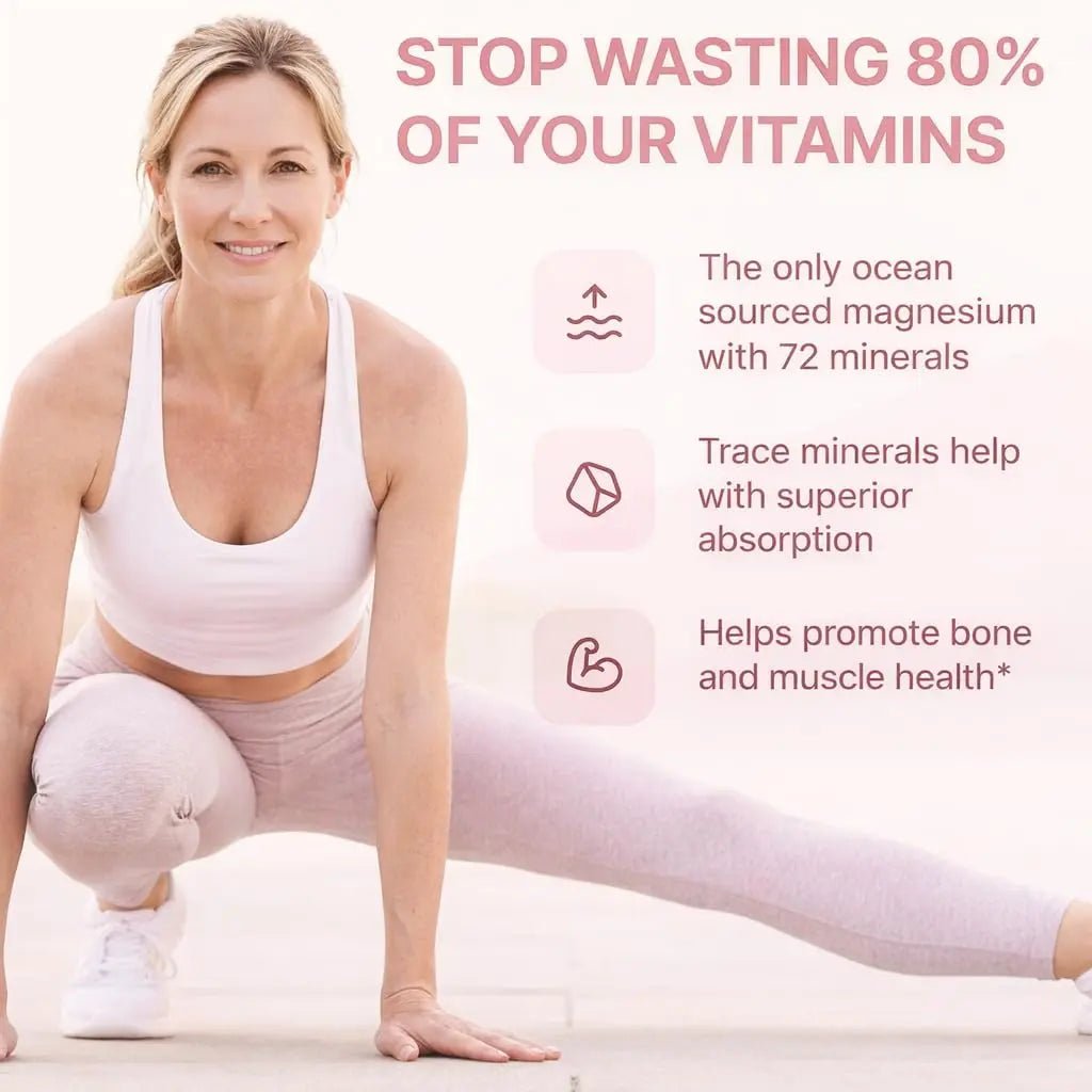 Magnesium Complex for Women – Spectrum 5-Form Magnesium Complex (500 mg), High Absorption Glycinate, Citrate, Oxide & Malate – Vegan, Non-GMO Supports Sleep, Energy, Hormone & Bone – 60 Capsules - TrustMedUSA