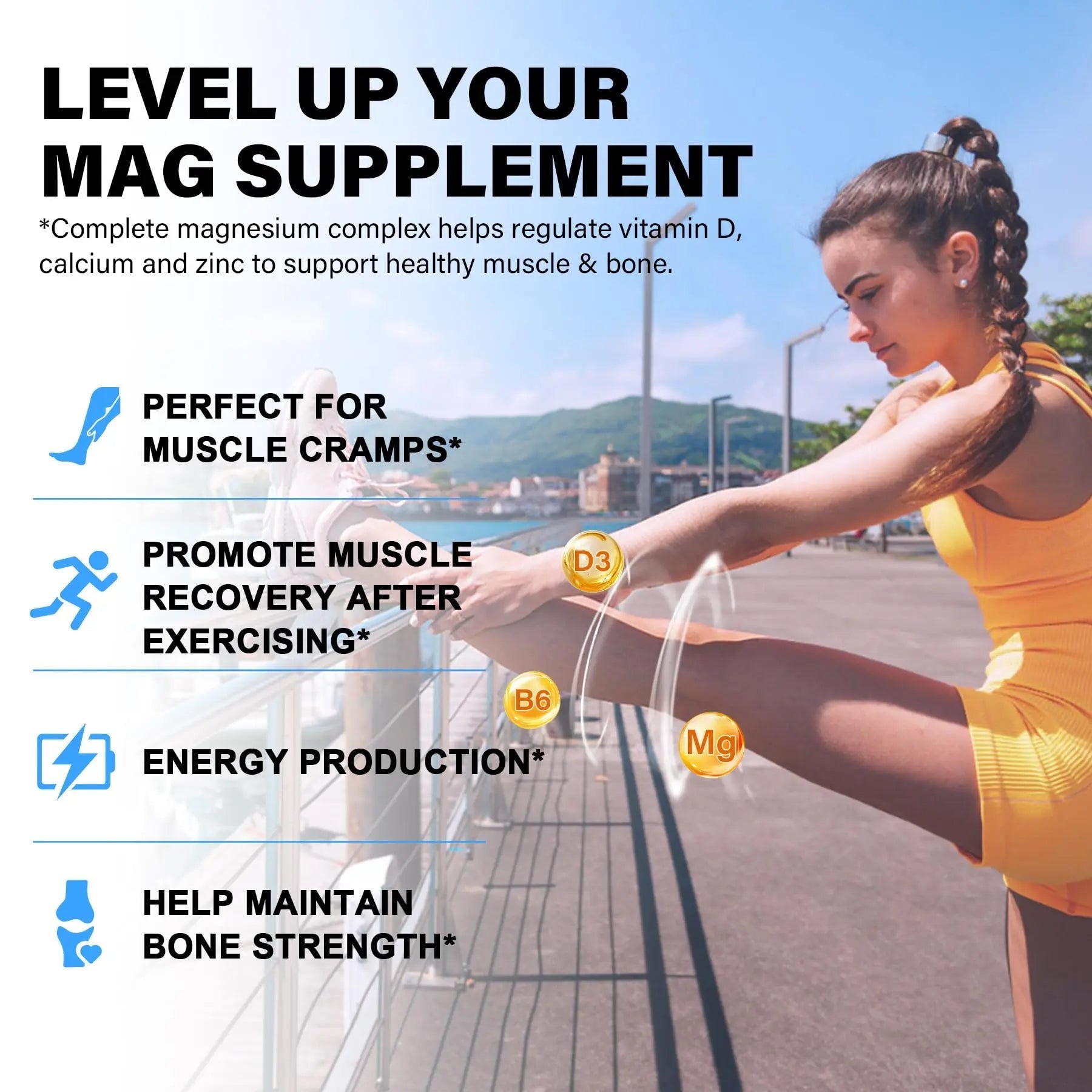 Magnesium Complex Supplement 8 Forms, 500mg Magnesium Glycinate, Malate, Citrate, High Absorption Mg for Calm, Sleep, Mood & Healthy Muscle, Pack of 2, Total 120 Vegan Capsules - TrustMedUSA