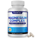 Magnesium Complex Supplement with 7 Forms of Magnesium Glycinate, Malate, Citrate & More, High Absorption for Bones, Muscle, Recovery, Energy, Vegan Non-GMO 120 Capsules - TrustMedUSA