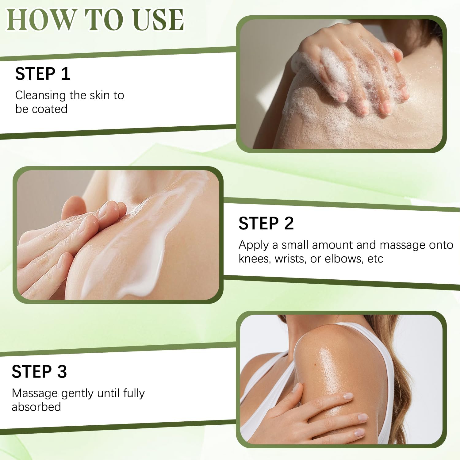 Magnesium Cream with MSM & Arnica,Nerve Relief Mild Ingredients for Skin Soothing,Fast-Absorbing Non-Greasy Massage Cream for Daily Comfort - TrustMedUSA