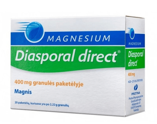 Magnesium Diasporal Direct 400 mg granules in sachets N20. - TrustMedUSA