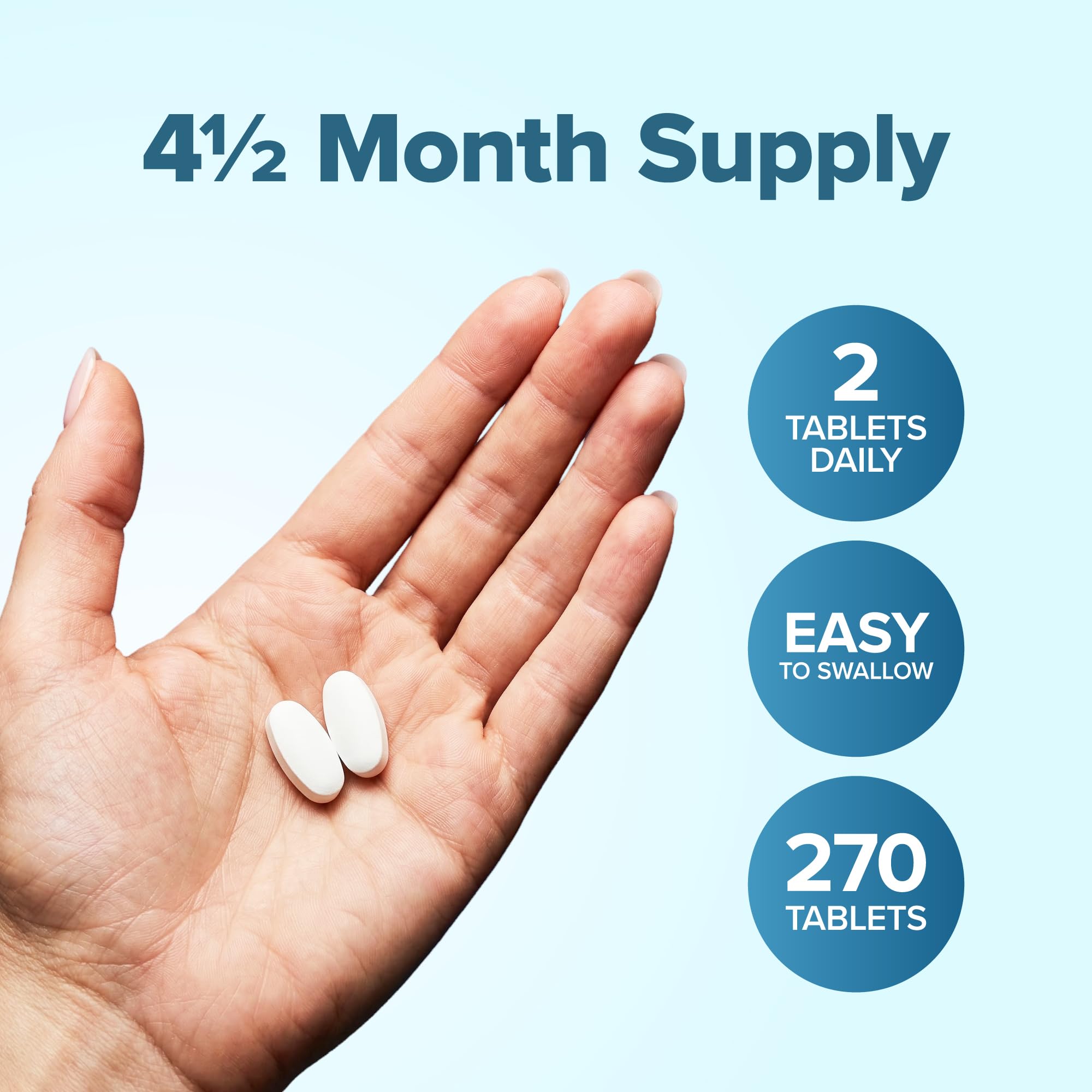 Magnesium Glycinate 400mg | 4+ Month Supply | Sleep, Relaxation & Muscle Support | High Absorption Chelated Magnesium Supplement for Women & Men - TrustMedUSA