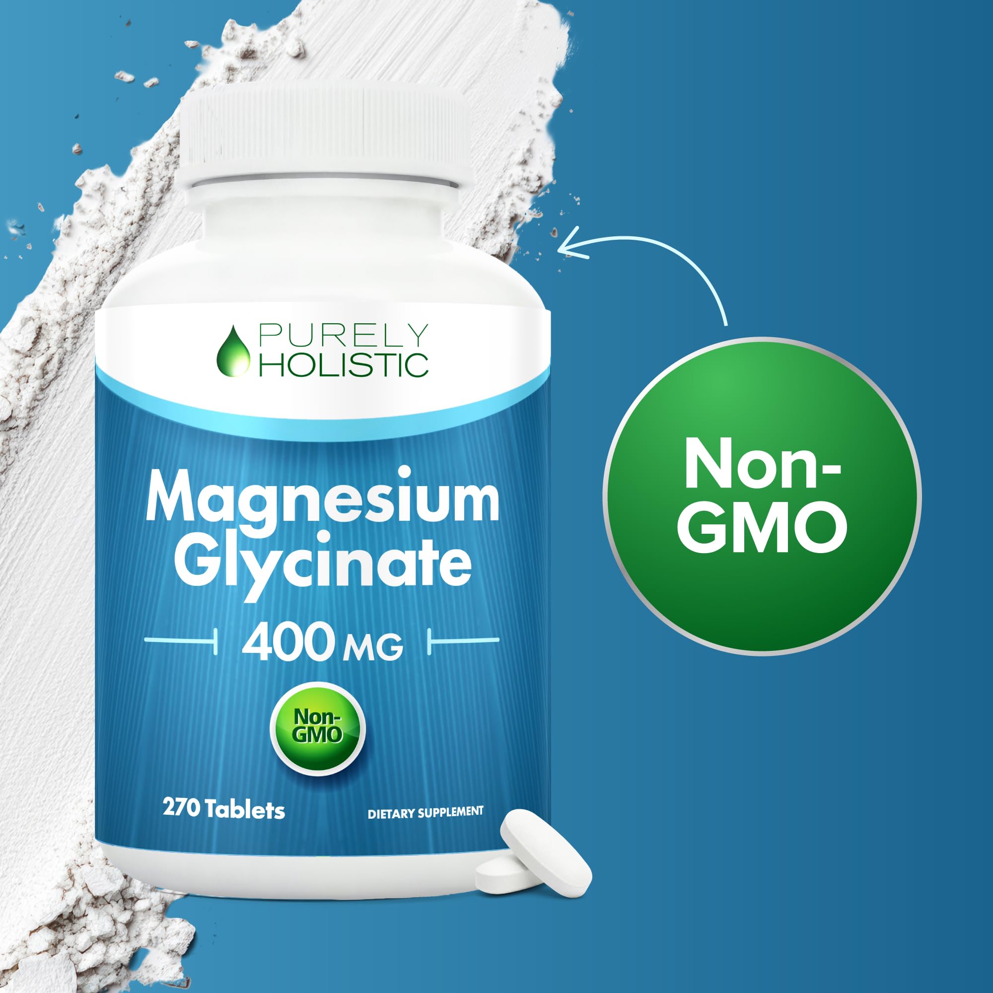 Magnesium Glycinate 400mg | 4+ Month Supply | Sleep, Relaxation & Muscle Support | High Absorption Chelated Magnesium Supplement for Women & Men - TrustMedUSA