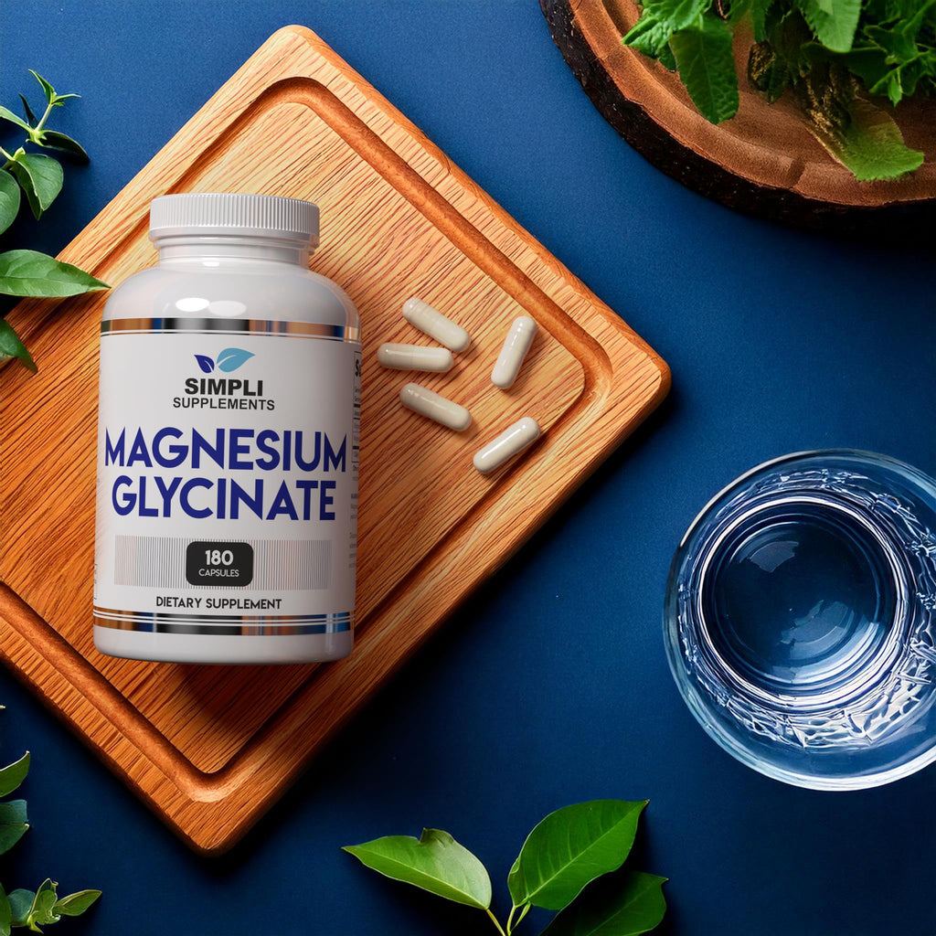 Magnesium Glycinate 400mg per Serving – High Absorption – Gentle on Stomach – Supports Sleep, Relaxation, Muscle, Bone & Immune Health – Non-GMO, Vegan, 180 Capsules - TrustMedUSA