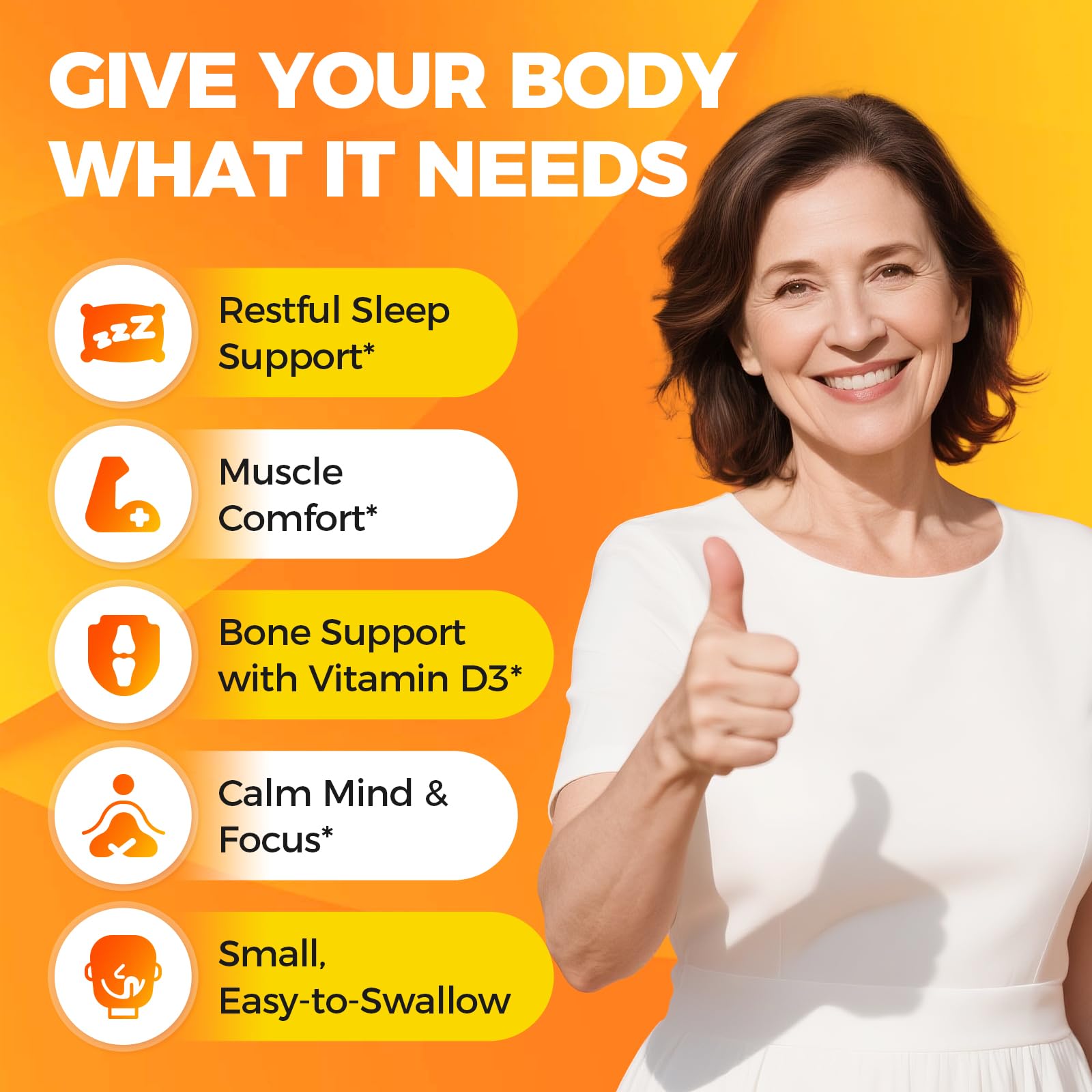 Magnesium Glycinate 400mg Softgels with Vitamin D3 & B6,Small Easy to Swallow Gel Caps,High Absorption, Gentle on Stomach,Supports Sleep, - TrustMedUSA