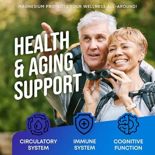 Magnesium Glycinate 500MG - Magnesium for Sleep - High Absorption Chelated Magnesiu - TrustMedUSA
