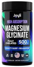 Magnesium Glycinate 500MG - Magnesium for Sleep - High Absorption Chelated Magnesiu - TrustMedUSA