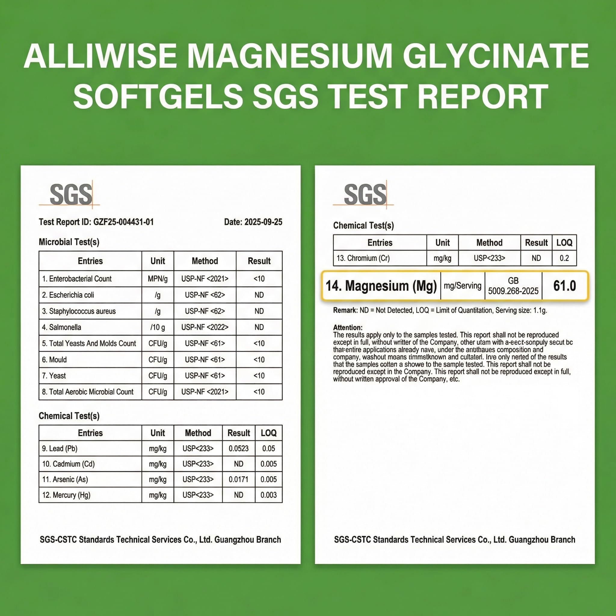 Magnesium Glycinate 500mg Softgels Supplement, Small Easy to Swallow Magnesium Gelcaps High Absorption for Night Leg&Sleep Support, Muscle&Bone, Calm, Non GMO, 120 Gelcaps, 60 Day Supply - TrustMedUSA
