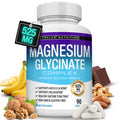 Magnesium Glycinate 525mg - High Absorption Chelated Magnesium Supplement Made with Pure Magnesium Glycinate - Supports Muscles, Sleep, Cramps, Recovery Bisglycinate - TrustMedUSA