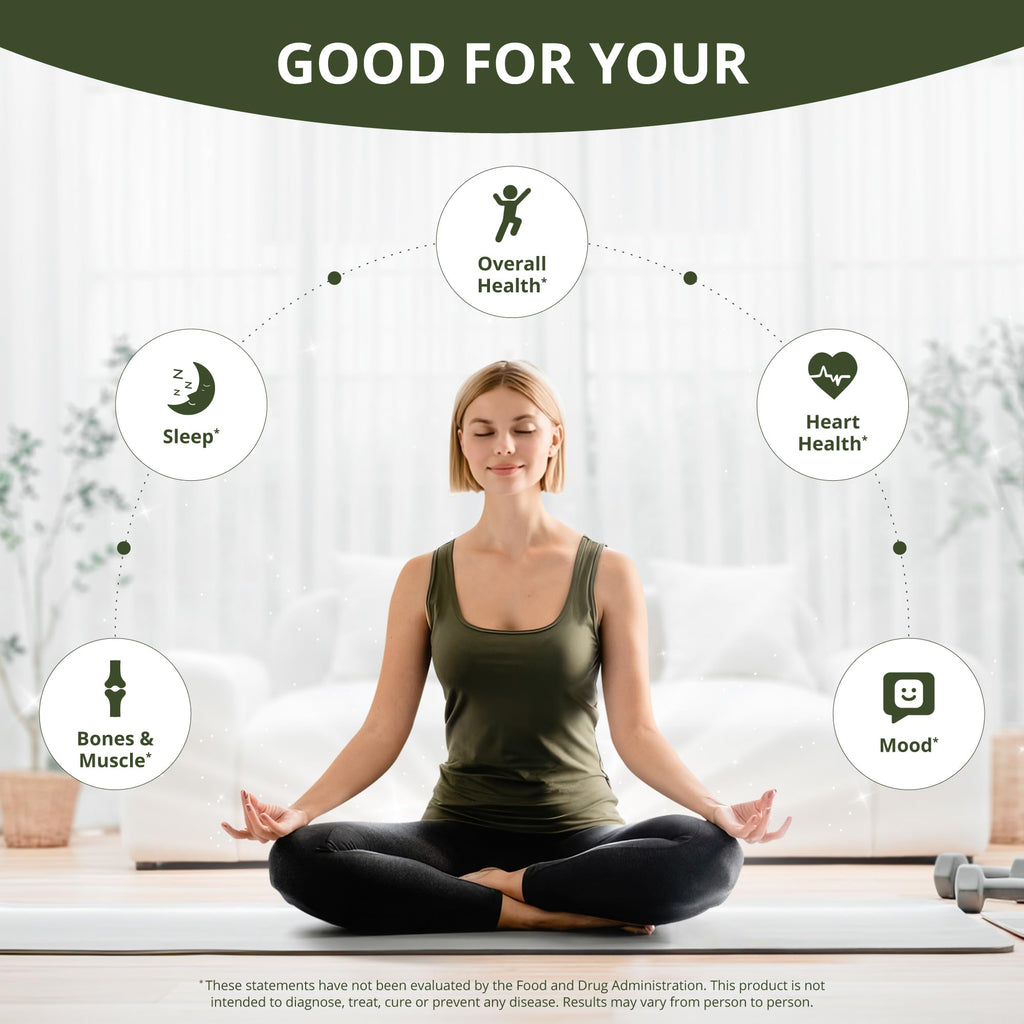 Magnesium Glycinate Chelate Complex with Albion Magnesium Bisglycinate Chelate, Vitamin B6 & BioPerine for Bone, Muscle, Natural Sleep, - TrustMedUSA