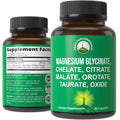 Magnesium Glycinate + Citrate + Malate + Chelate + Orotate + Taurate + Oxide. 7 Forms of Magnesium Complex. 500mg Supplement Capsules for Women & Men. 2 Pills for Sleep, Leg Cramps, Muscles - TrustMedUSA