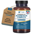 Magnesium Glycinate Complex 4 in 1-1866mg per Serving | Precise 404mg Elemental Magnesium dose | Added Magnesium Glycinate, Citrate, Malate & Taurate | 90 Vegan Capsules - by Prowise - TrustMedUSA