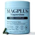Magnesium Glycinate Complex Supplement, 900mg – 13-in-1 Magnesium L-Threonate, Citrate, Taurate & Malate for Women & Men – Liposomal Chelated Formula – Sleep, Muscle & Brain Support – 90 Capsules - TrustMedUSA