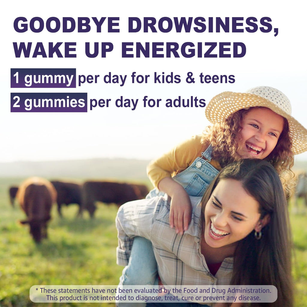 Magnesium Glycinate Gummies 500mg/250mg for Adults Kids Teens, Sugar Free Magnesium Calm Sleep Aid, Kids Sleep Gummies with L-Theanine Glycine B6 for Sleep, Calm, Muscle,Relax Brain,No Melatonin,2Pack - TrustMedUSA