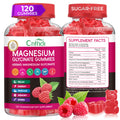 Magnesium Glycinate Gummies 600mg, High Absorption Magnesium Gummies, Black Currant Oil, Calcium, Vitamin B6, Sugar Free Chews for Adults & Kids Relaxation, Stress Relief, Night Rest - TrustMedUSA