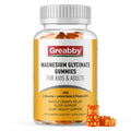 Magnesium Glycinate Gummies for Kids & Adults - Magnesium Glycinate 300mg Chewable Supplement - Promotes Sleep, Muscle, Relaxation (60Count) - TrustMedUSA