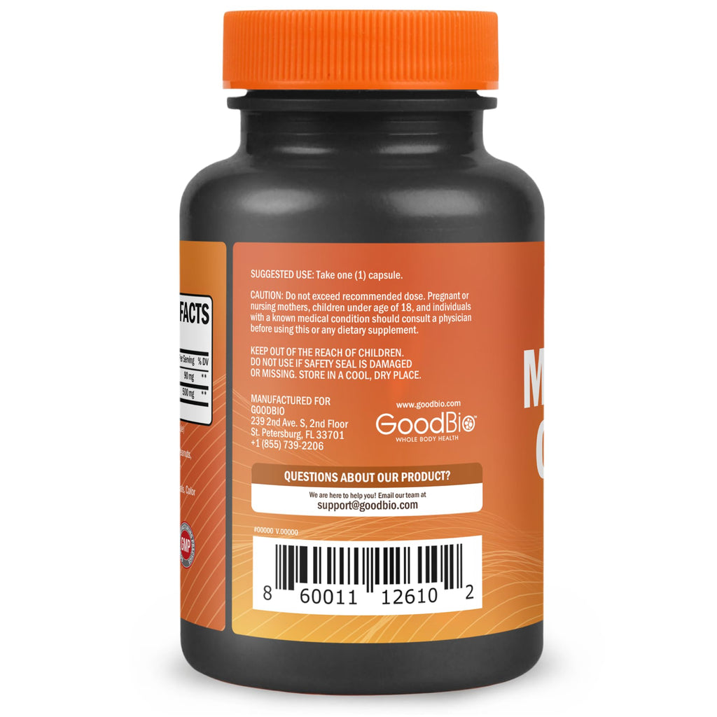 Magnesium Glycinate - High Absorption Magnesium Supplement 500mg Per Serving for Stress Relief, Sleep, Heart and Bone Health, Nerve Support - Non-GMO, Gluten-Free, Gentle on Stomach, 240 Capsules - TrustMedUSA