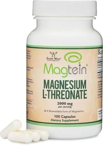 Magnesium L Threonate Capsules (Magtein) – High Absorption Supplement – Bioavailable - TrustMedUSA