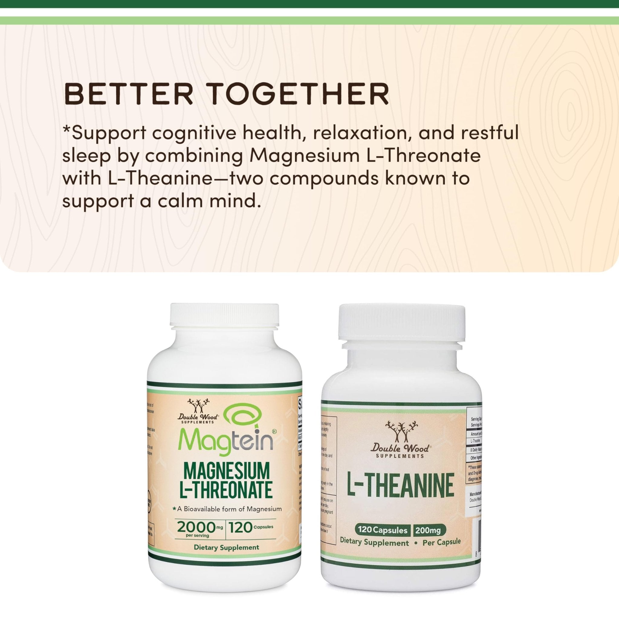 Magnesium L Threonate, Magtein - NSF Certified - Sleep and Cognitive Support – High Absorption - TrustMedUSA