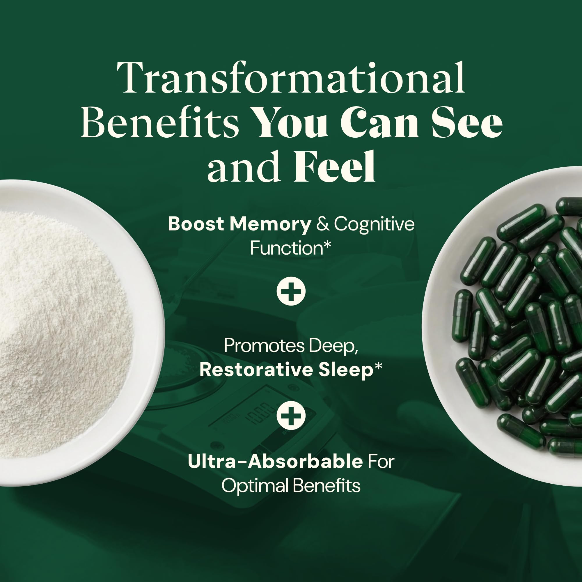 Magnesium L-Threonate with Apigenin, Valerian Root & L-Theanine – No Melatonin Restful Sleep & Brain Supplement – Clinically Studied 7-Ingredient Formula - TrustMedUSA