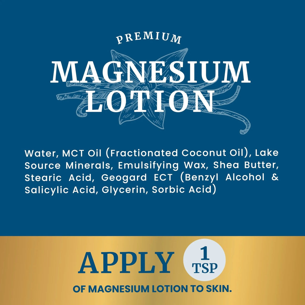 Magnesium Lotion | Relieves Muscle Cramps & Soreness | Relaxation & Calming Support - TrustMedUSA