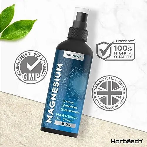Magnesium Spray for Restless Legs, Muscles, Sleep | 100ml | Magnesium Chloride Oil - TrustMedUSA