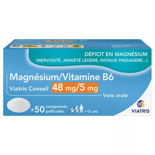 MAGNESIUM / VITAMIN B6 MYLAN Viatris 50 TABLETS - TrustMedUSA