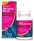 MagniLife Migraine Relief, Non-Habit Forming, 90 Homeopathic Tablets, Migraine Medicine for Light & Sound Sensitivity, Nausea, Blurred Vision & Pressure, Quick-Dissolve Headache Pain Relief - TrustMedUSA