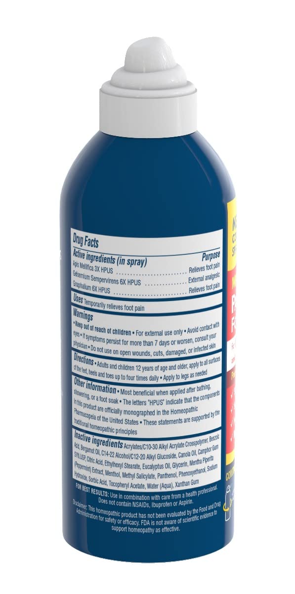 MagniLife Pain Relief Foot Spray, 3 oz, Pain Relief for Burning, Tingling or Sensitivity in Feet and Legs, No Alcohol Cooling Spray Moisturizes Dry, Cracked Heels - TrustMedUSA