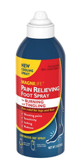 MagniLife Pain Relief Foot Spray, 3 oz, Pain Relief for Burning, Tingling or Sensitivity in Feet and Legs, No Alcohol Cooling Spray Moisturizes Dry, Cracked Heels - TrustMedUSA