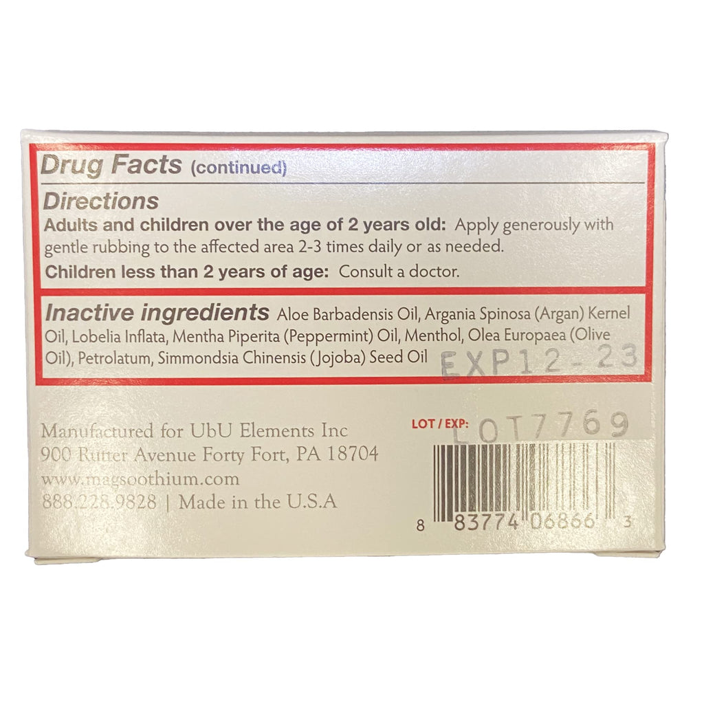 Magsoothium Original Recovery Balm- Magnesium Sulfate/Arnica Recovery Balm - TrustMedUSA