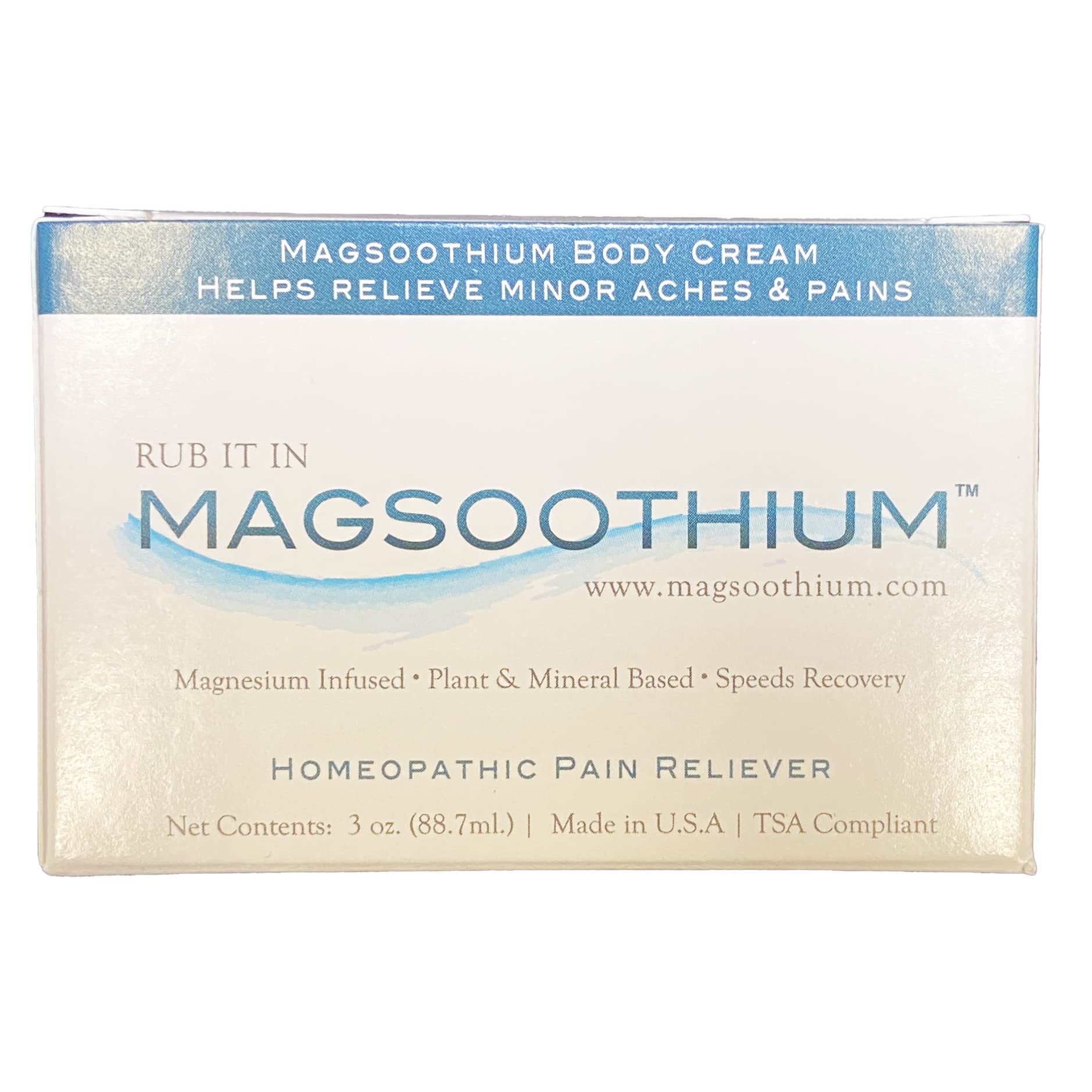 Magsoothium Original Recovery Balm- Magnesium Sulfate/Arnica Recovery Balm - TrustMedUSA