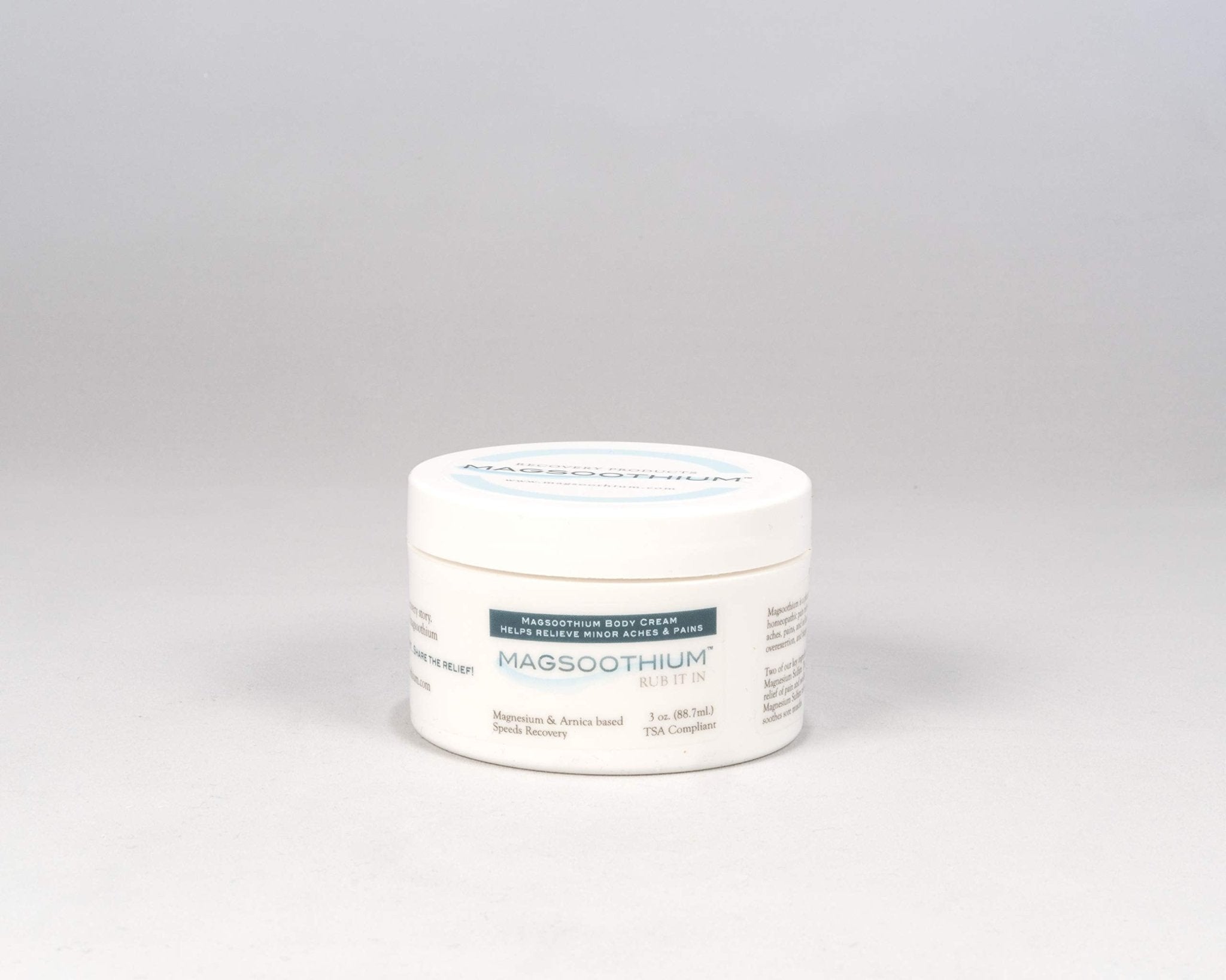 Magsoothium Original Recovery Balm- Magnesium Sulfate/Arnica Recovery Balm - TrustMedUSA