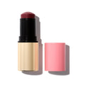 MAKE Beauty Cream Stroke Cream Blush Stick for Cheeks - Vibrant yet Natural Soft Matte Finish - Shade Rouge Moon, Berry Plum Blush Makeup - TrustMedUSA