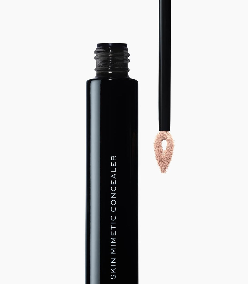 MAKE Beauty Skin Mimetic Concealer Buildable Medium Coverage Hydrating Concealer for Dark Circles Spot Concealing Brightening Crease-Free, Including Mature Skin. Radiant Finish. 08 Medium Tan Neutral - TrustMedUSA