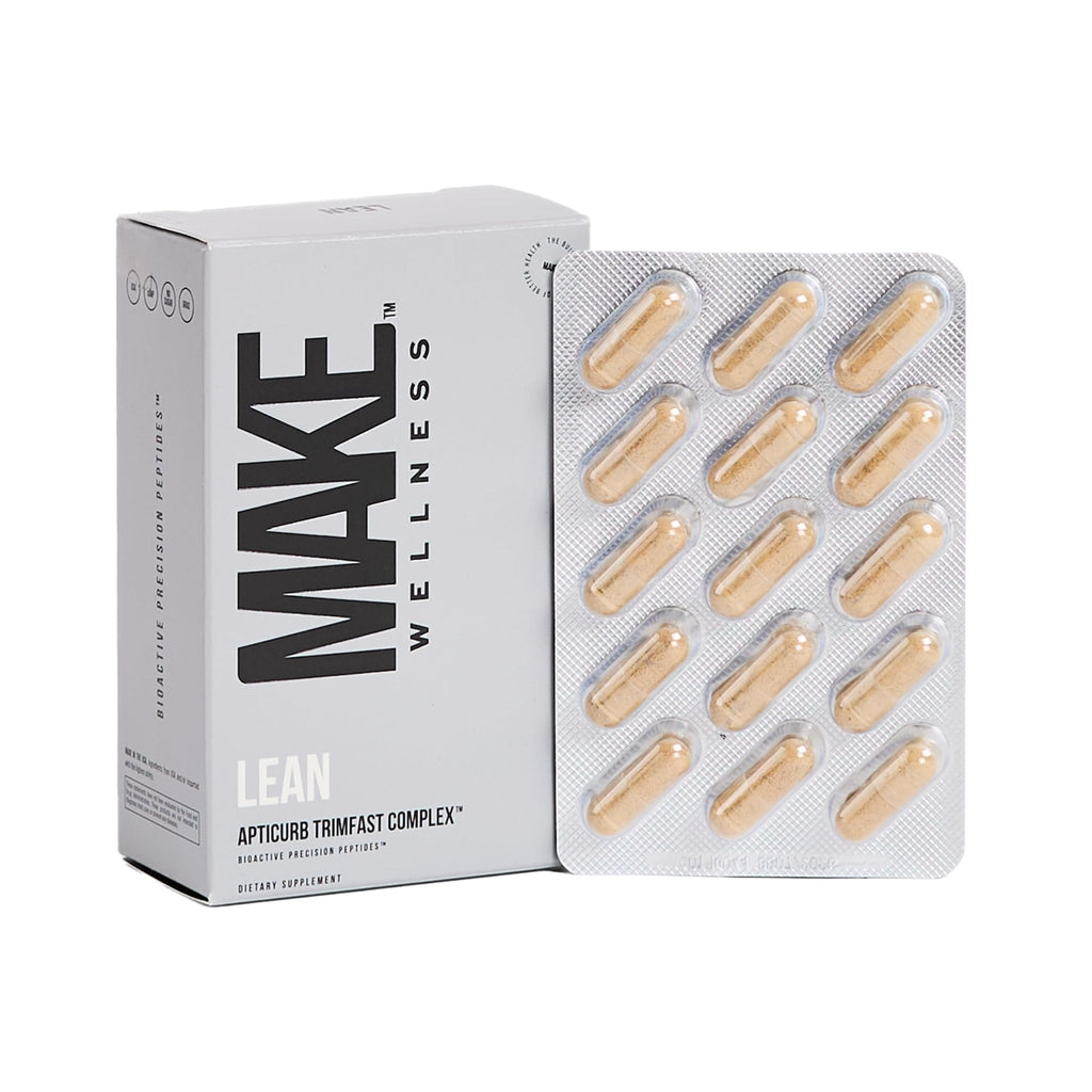 Make Wellness Lean Peptide Supplement | Supports Overall Wellness, Normal Muscle Health & Active Lifestyles | Bioactive Peptide Blend | Clean, Non-GMO Formula | 30 Servings for Daily Nutrition - TrustMedUSA