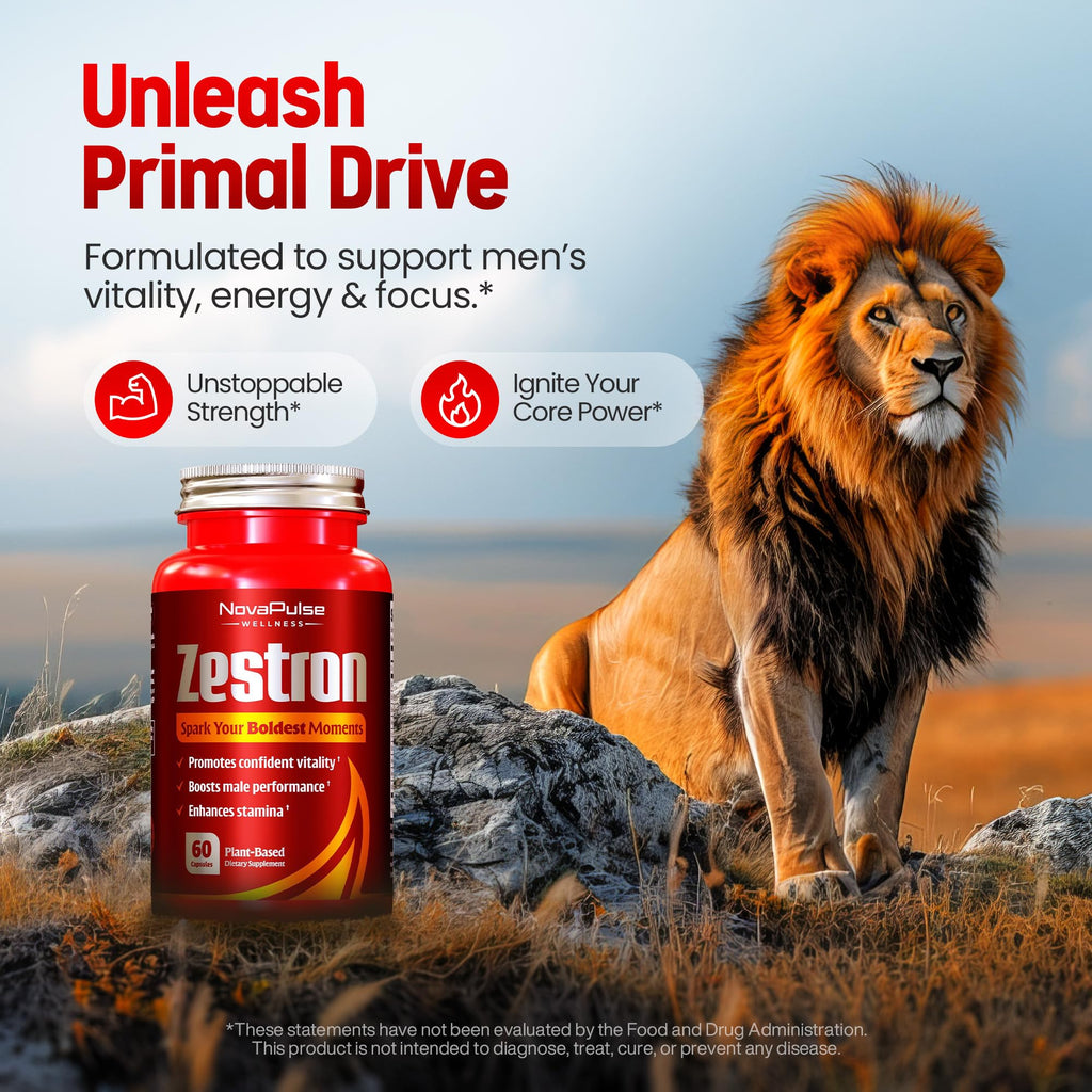 Male Enhancing Supplement Fast Acting Enlargement Pills for Men - Enhanced Size, Drive, Blood Flow, Libido, Testosterone Booster, Strength, Endurance - Boost Performance & Confidence - 60 Capsules - TrustMedUSA