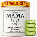 Mama Lotion – Neuropathy Nerve Relief Cream with Magnesium Chloride - Maximum Strength Comfort for Feet, Hands, Legs, Toes - Fast-Absorbing and Non-Greasy Formula for Food and Leg Comfort - 8 Oz - TrustMedUSA