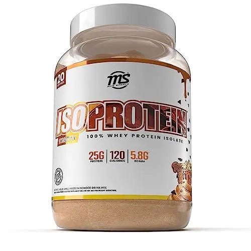 Man Sports ISO-Protein Hydrolyzed 100% Pure Whey Protein Isolate Powder, Peanut Butter - TrustMedUSA
