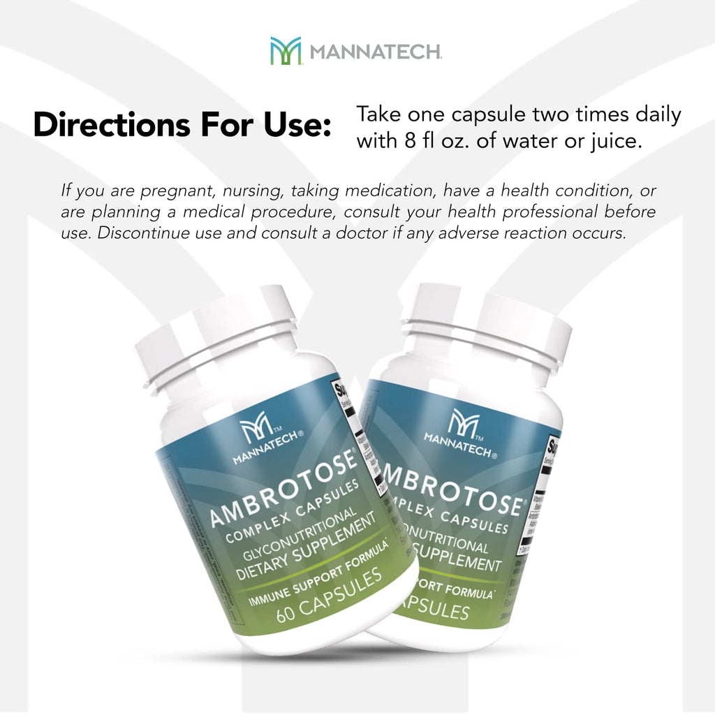 Mannatech® Ambrotose® Complex 60 Capsules - TrustMedUSA