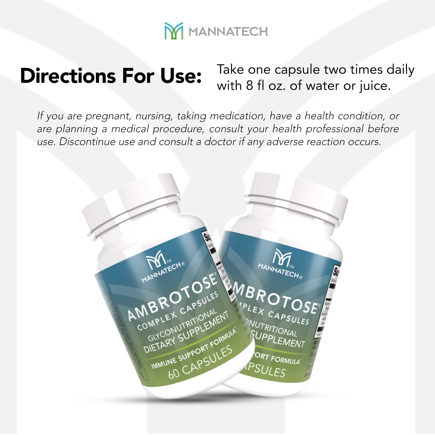 Mannatech® Ambrotose® Complex 60 Capsules - TrustMedUSA