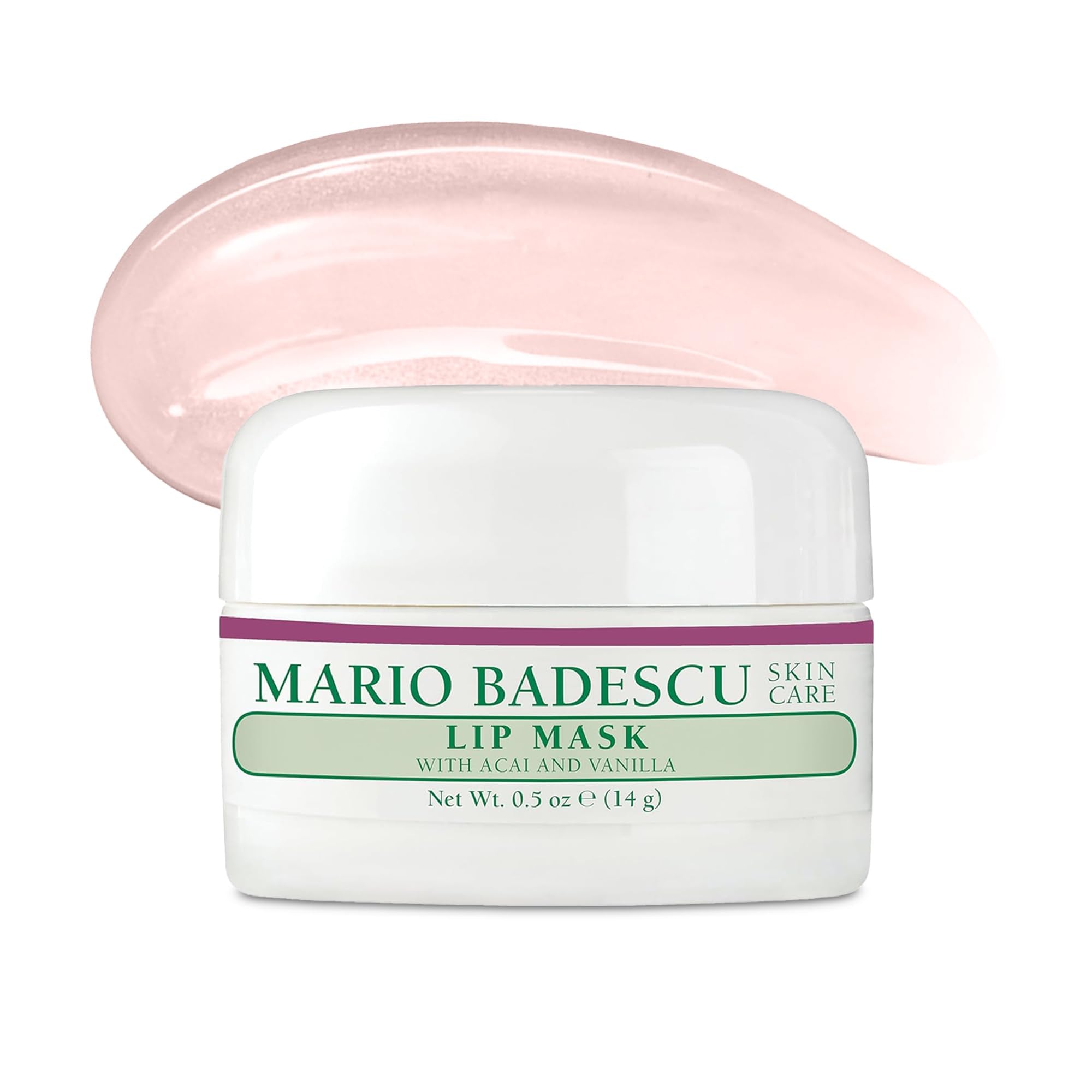 Mario Badescu Lip Mask with Acai and Vanilla for All Skin Types, Overnight Lip Treatment Enriched With Skin - TrustMedUSA