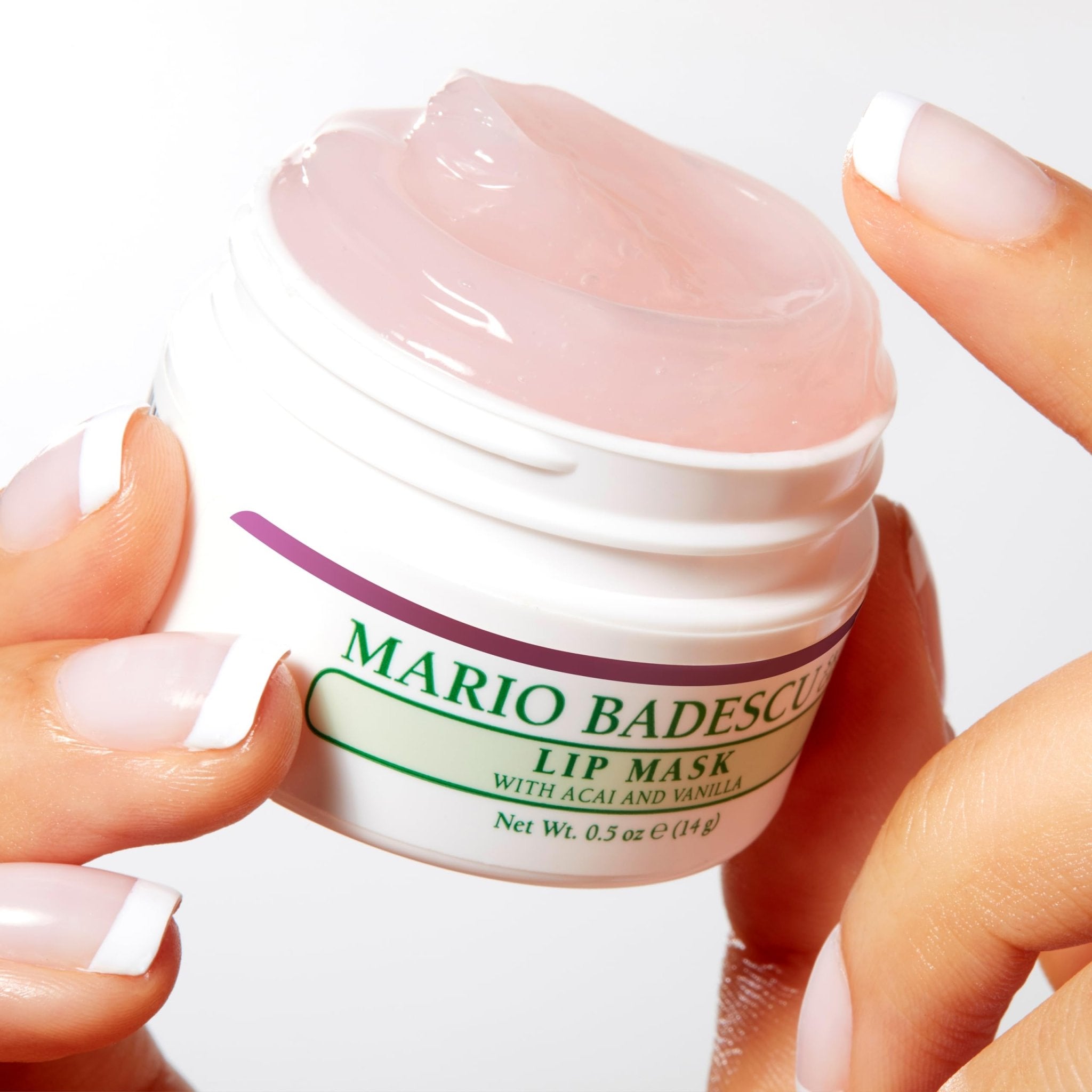 Mario Badescu Lip Mask with Acai and Vanilla for All Skin Types, Overnight Lip Treatment Enriched With Skin - TrustMedUSA