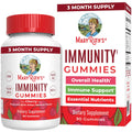 Mary Ruth's 5-1 Immunity Gummies with Elderberry for Kids & Adults | Cherry | Pectin Based | Vegan | 90 Count - TrustMedUSA