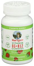 Mary Ruth's Vitamin D3 & B12 Gummies, 60 CT - TrustMedUSA