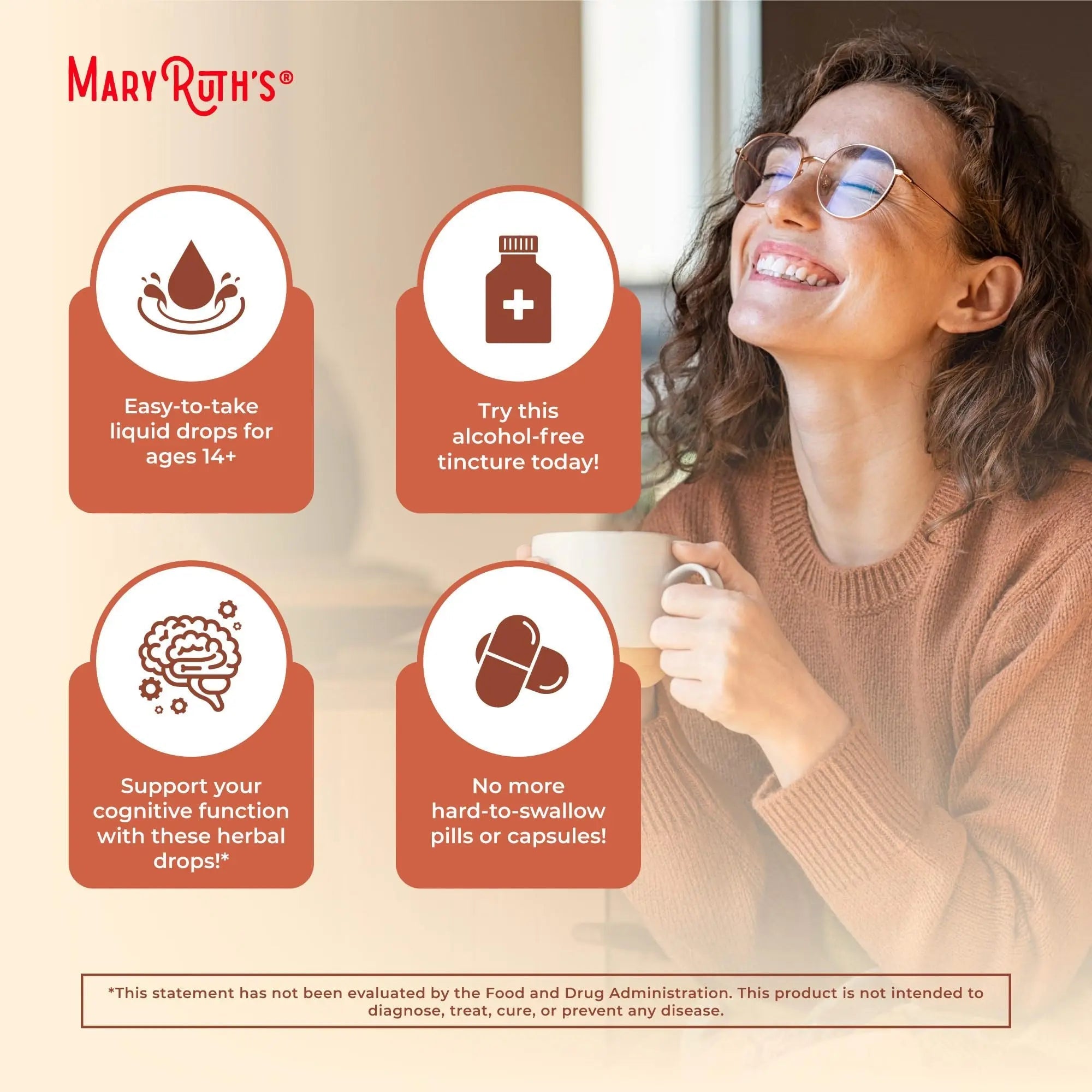 MaryRuth Organics Ashwagandha Root | USDA Organic Ashwagandha Liquid Drops | Stress Relief, Natural Calm, Relaxation and Mood Support Supplement | Adaptogenic | Nervine | Vegan | Non-GMO | 60 Servings - TrustMedUSA