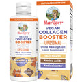 MaryRuth Organics Collagen Booster Liposomal, Sugar Free, Liquid Collagen Booster with Vitamin C, Vitamin E, Zinc, Copper & Silica, Skin Care & Joint Support Supplement, Vegan, Non-GMO, 7.6 Fl Oz - Maple Wellness Supplements