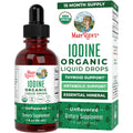 MaryRuth Organics Iodine Liquid Drops | Potassium Iodide | 1 Year Supply | 450 Servings | Thyroid Health | USDA Organic| - TrustMedUSA